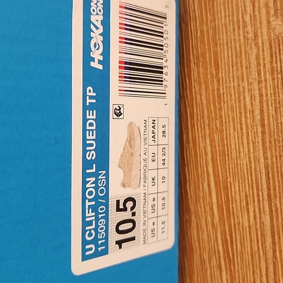 NWT Hoka U Clifton L Suede TP women's 10.5 - Picture 2 of 7